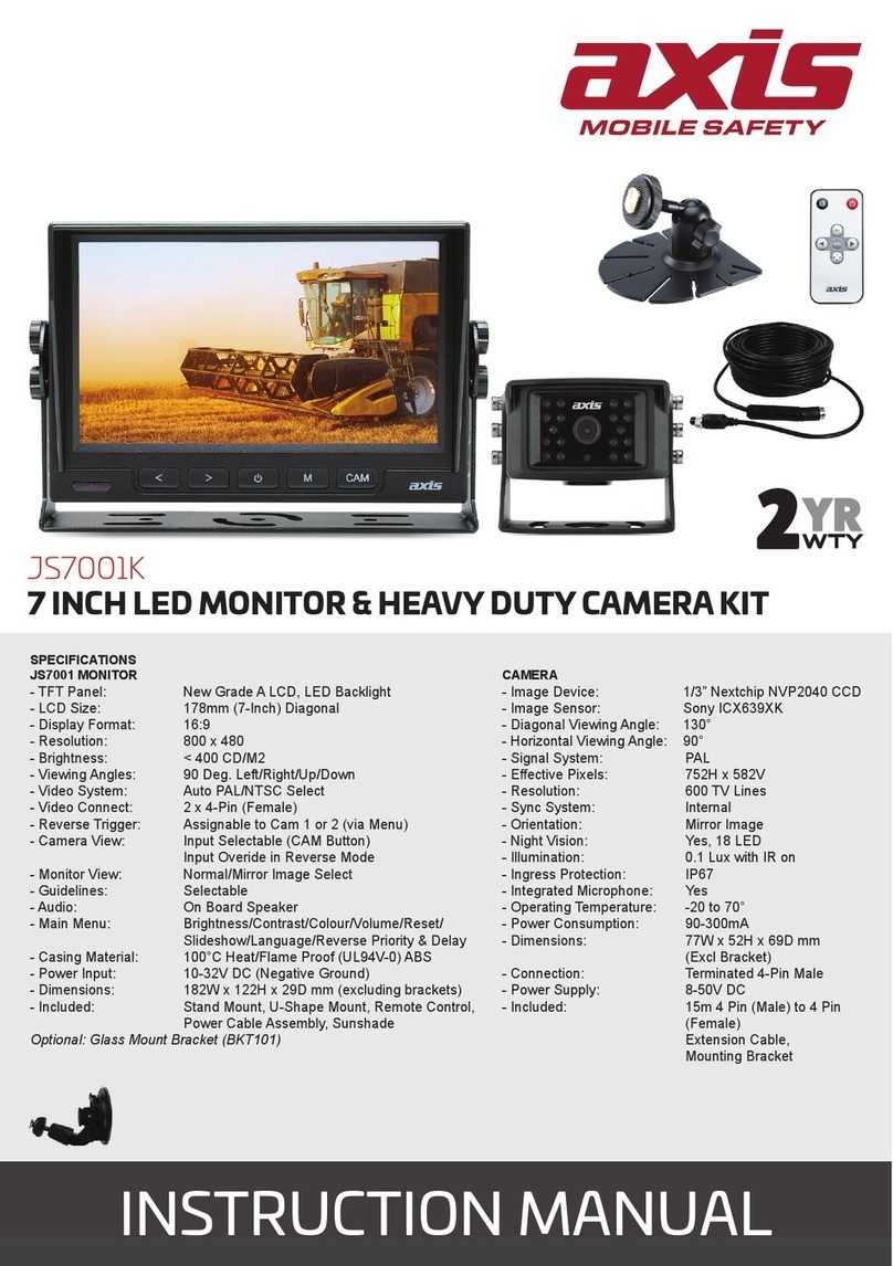 Axis JS7001K Manual de usuario Axis JS7001K Manual de usuario