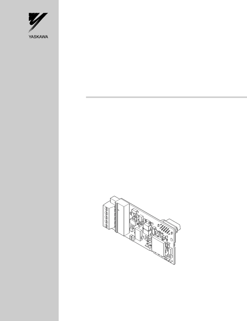 YASKAWA DeviceNet SI-N3 Manual de usuario