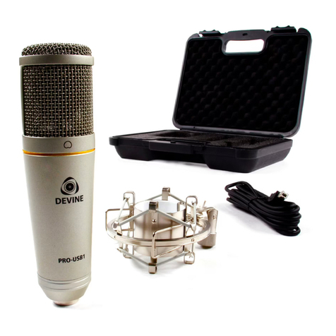 Devine PRO-USB1 Manual de usuario Devine PRO-USB1 Manual de usuario