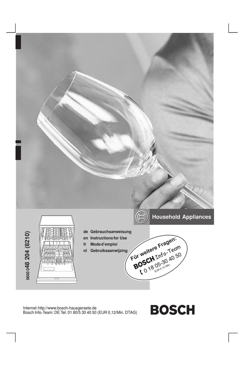 Bosch SGS46A32EU Manual de usuario