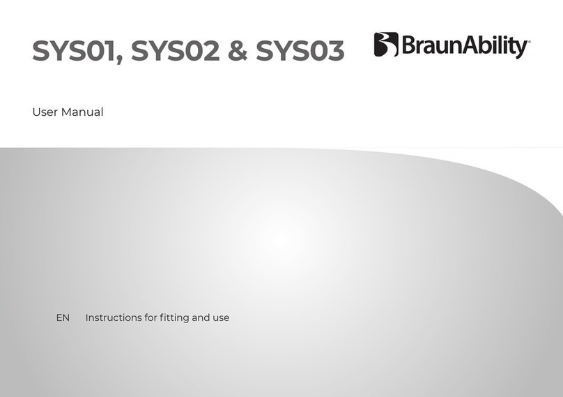 BraunAbility SYS01 Manual de usuario