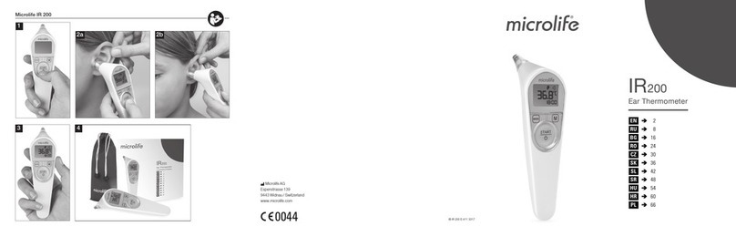 Microlife IR200 Manual de usuario