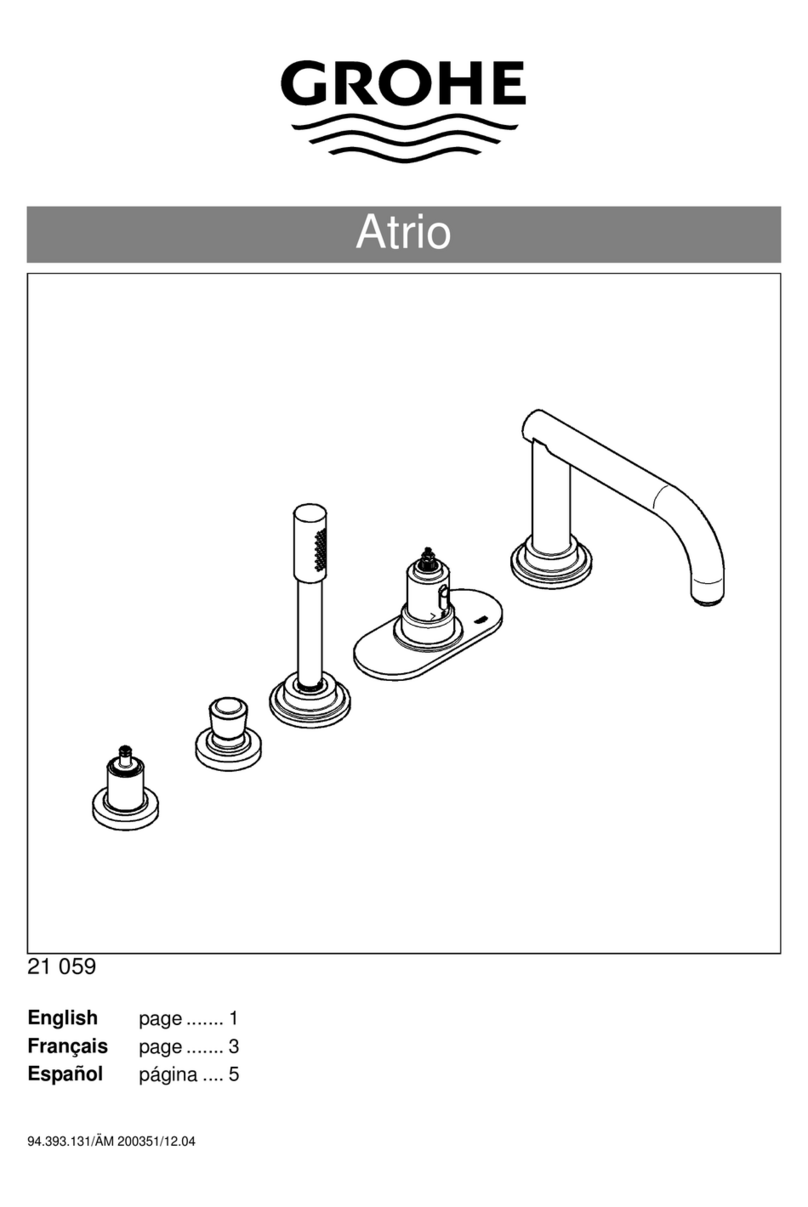 Grohe Atrio 21 059 Manual de usuario