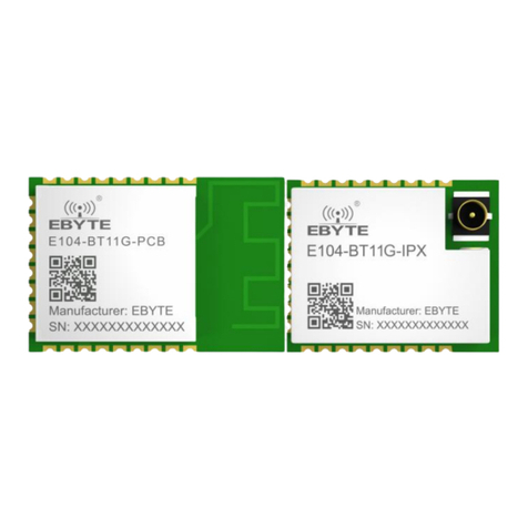 Ebyte E104-BT11 Manual de usuario