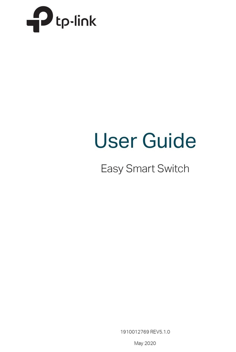 TP-Link Easy Smart Switch Manual de usuario TP-Link Easy Smart Switch Manual de usuario