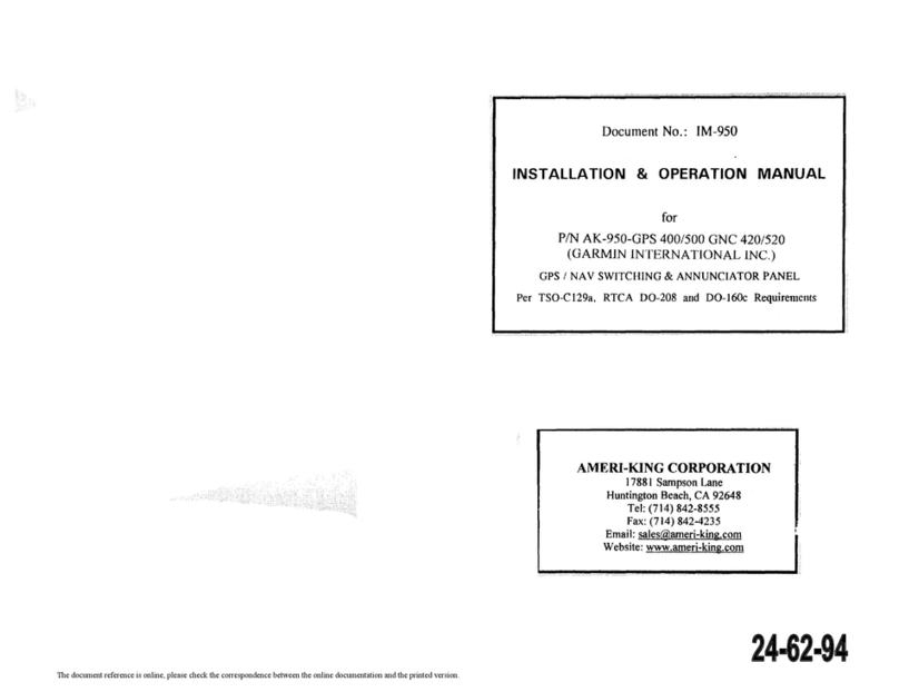 Ameri-King AK-950 Series Manual del propietario