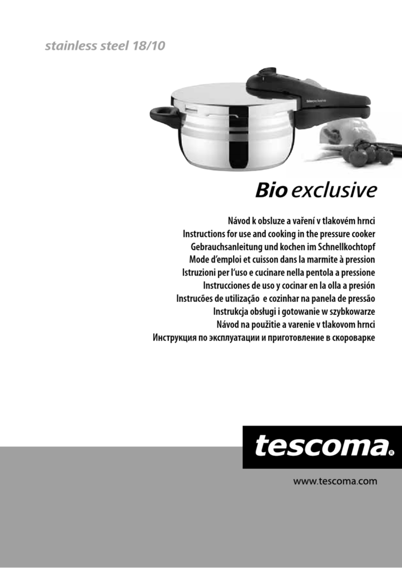 Tescoma Bio exclusive Manual de usuario