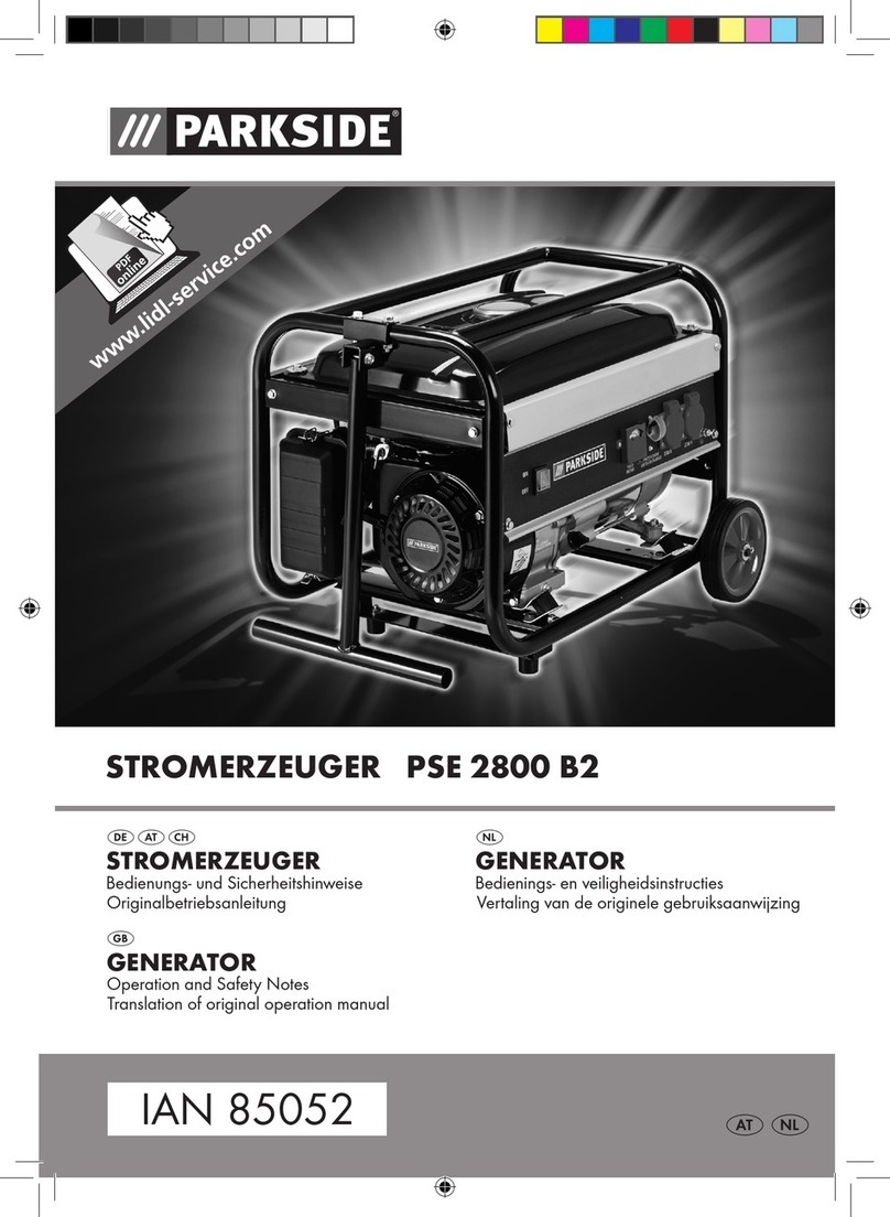 Parkside PSE 2800 B2 Manual de usuario