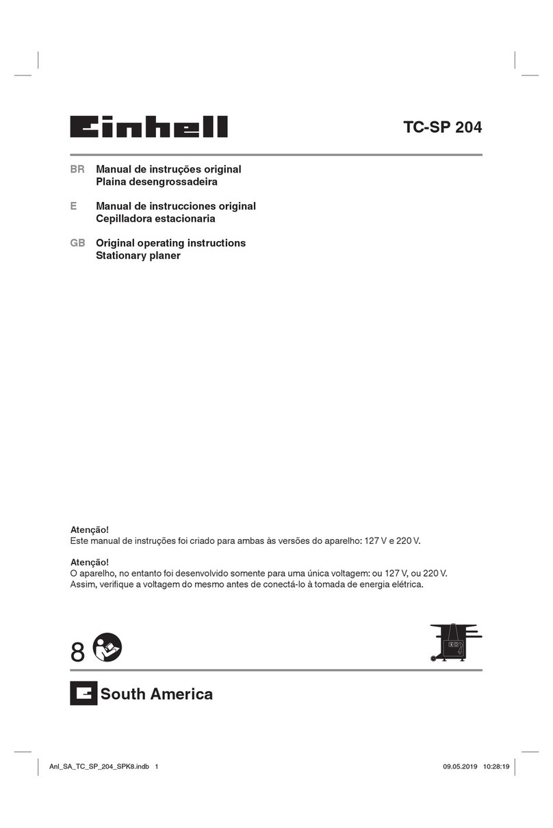 EINHELL TC-SP 204 Manual de usuario