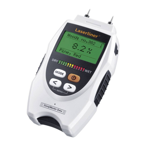 LaserLiner DampMaster Plus Manual de usuario