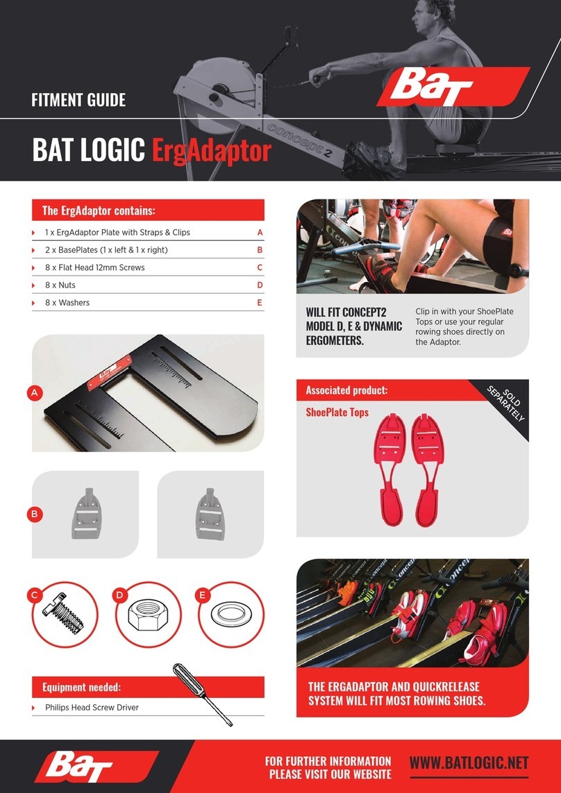BAT LOGIC ErgAdaptor Manual de usuario