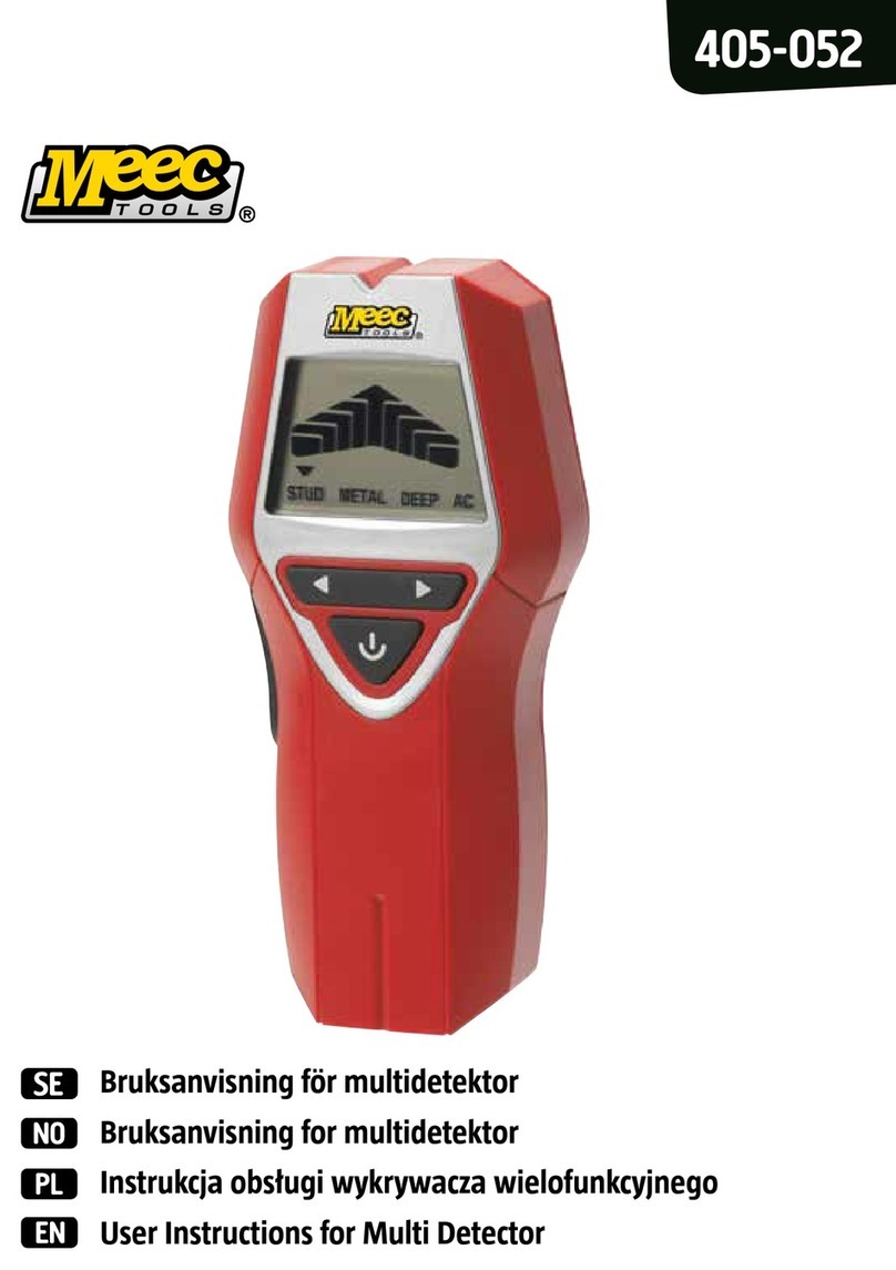 Meec tools 405-052 Manual de usuario