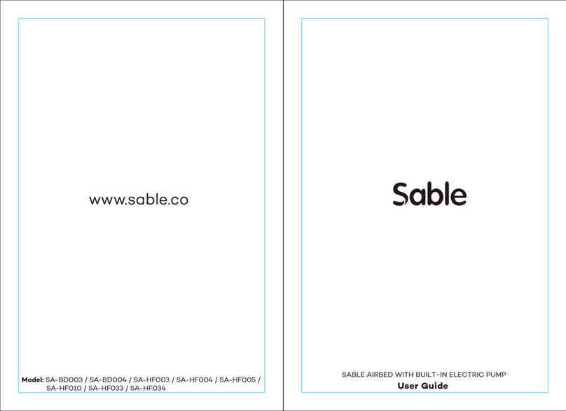 Sable SA-BD003 Manual de usuario