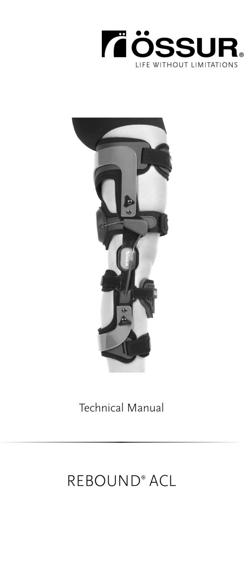 Ossur REBOUND ACL Manual de usuario