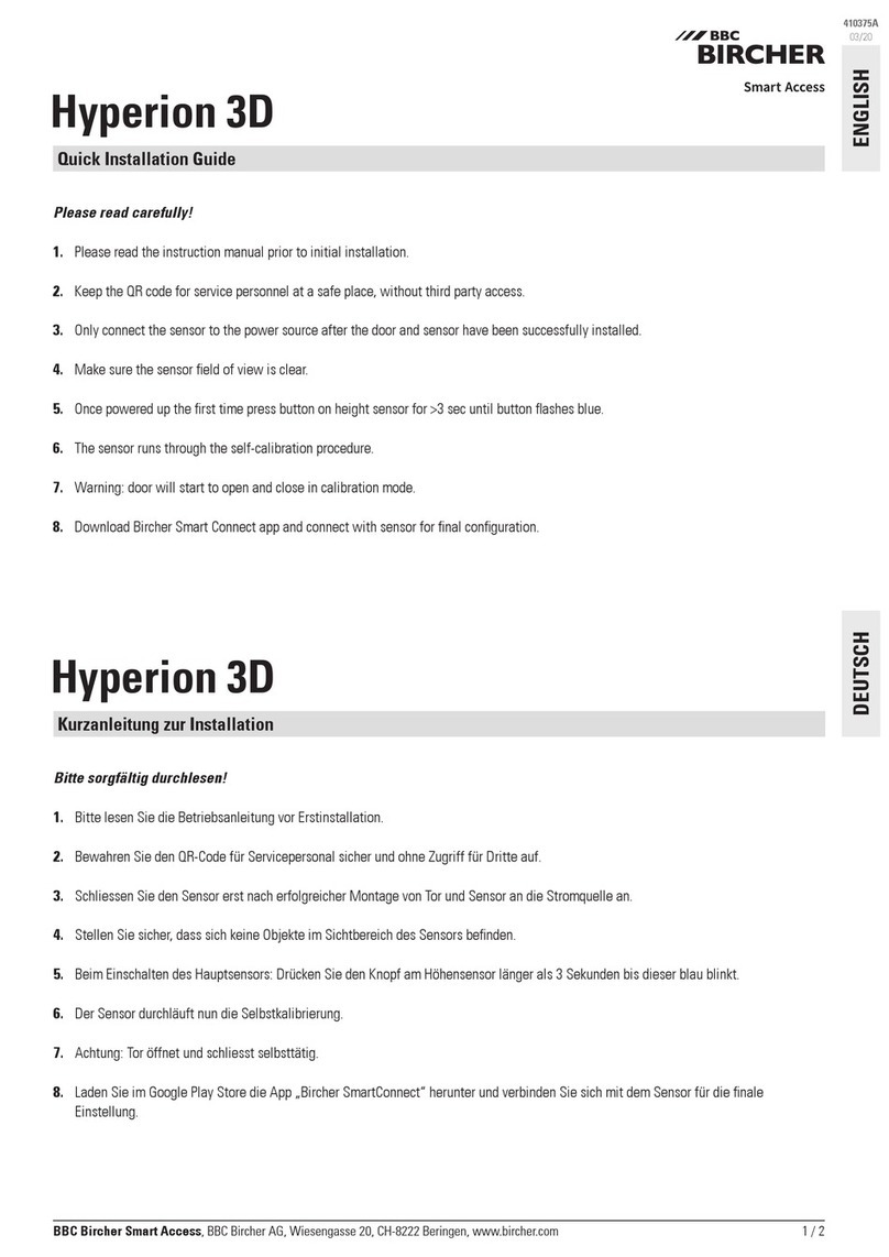 BBC Bircher Hyperion 3D Manual de usuario BBC Bircher Hyperion 3D Manual de usuario
