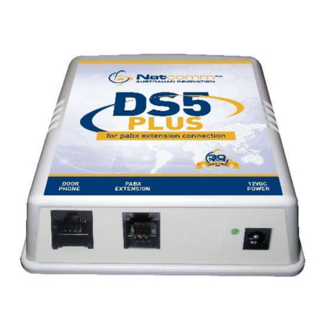 NatComm DS5 Plus Manual de usuario