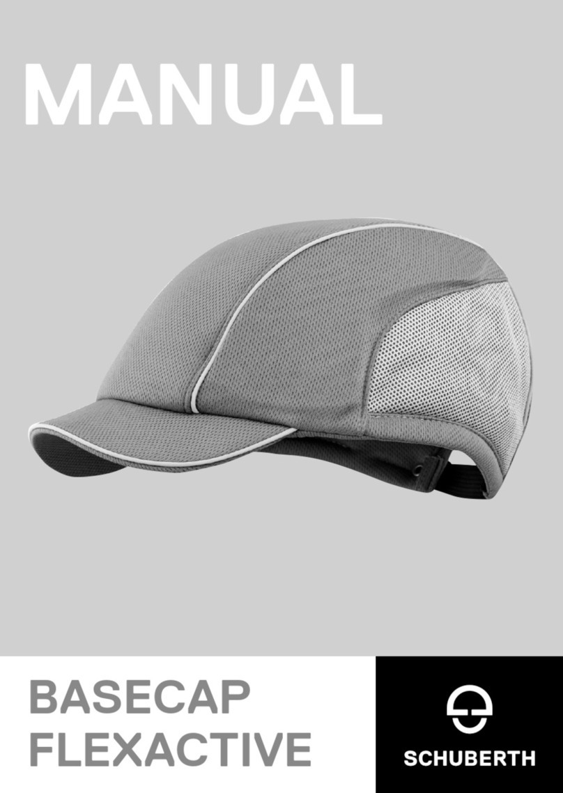 SCHUBERTH BASECAP FLEXACTIVE Manual de usuario