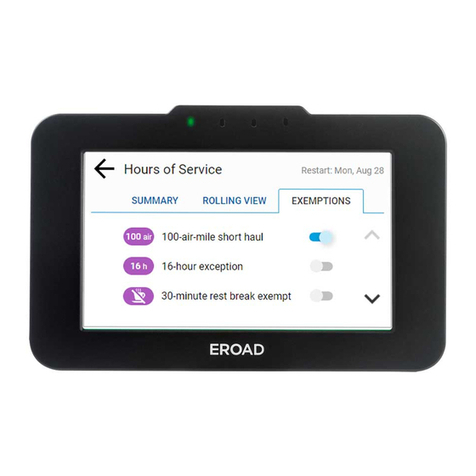 EROAD ELD Manual de usuario EROAD ELD Manual de usuario