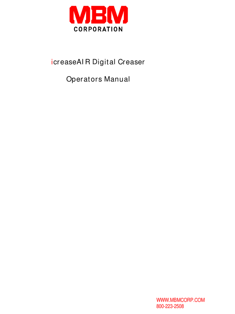 MBM icreaseAIR Manual de usuario