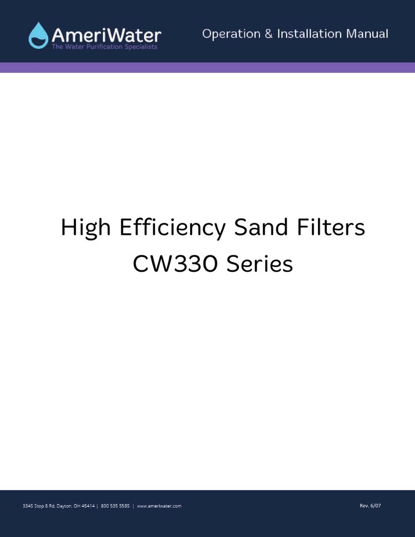 AmeriWater CW330 Series Manual de usuario