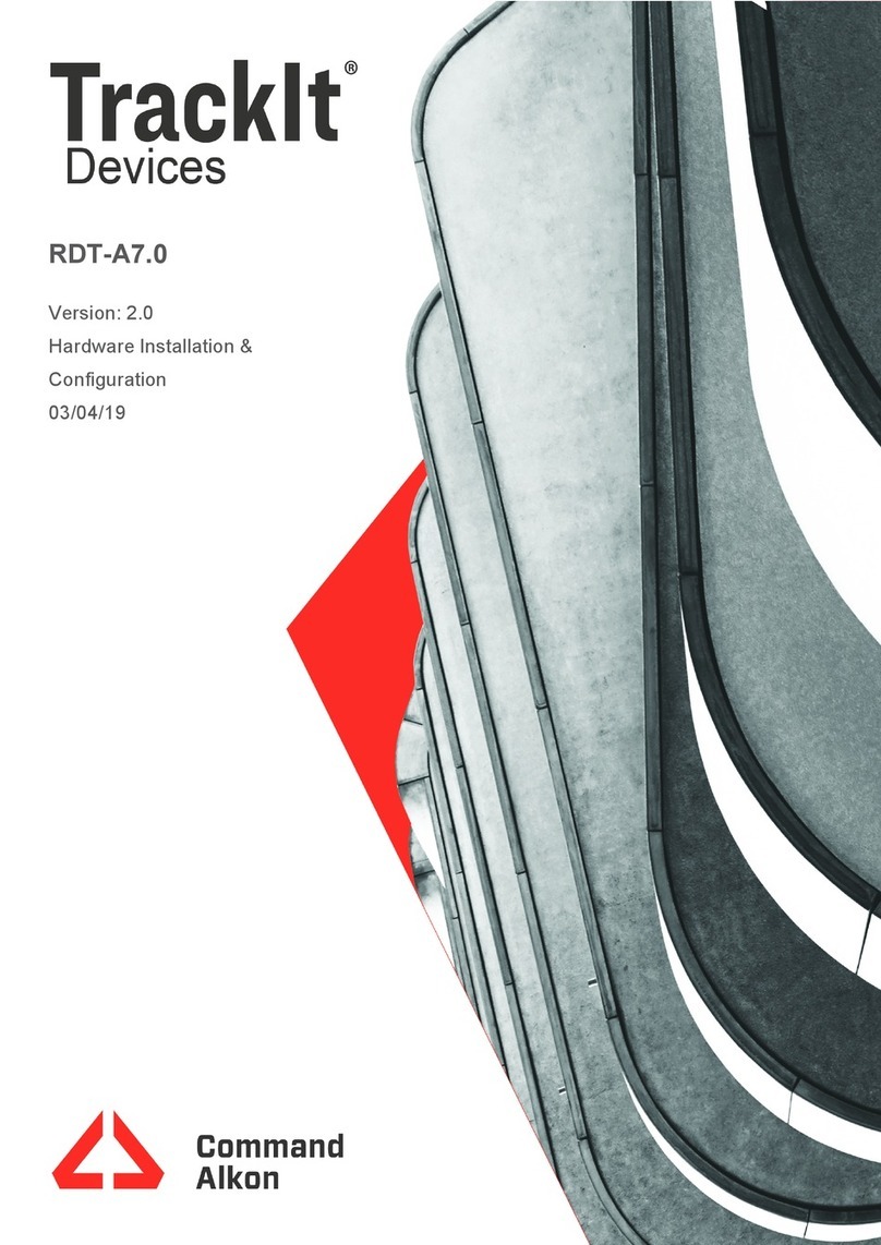 Command Alcon TrackIt RDT-A7.0 Guía rápida