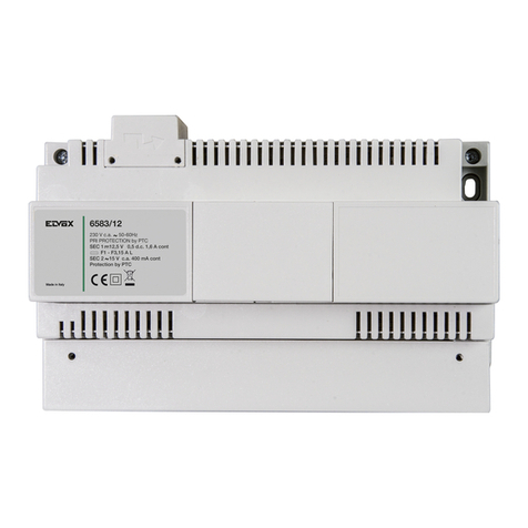 Vimar Elvox 6584 Instrucciones de montaje