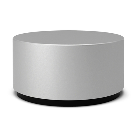 Microsoft Surface Dial Manual de usuario Microsoft Surface Dial Manual de usuario