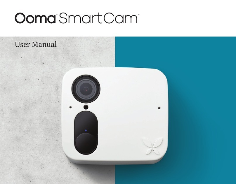 ooma SmartCam Manual de usuario ooma SmartCam Manual de usuario