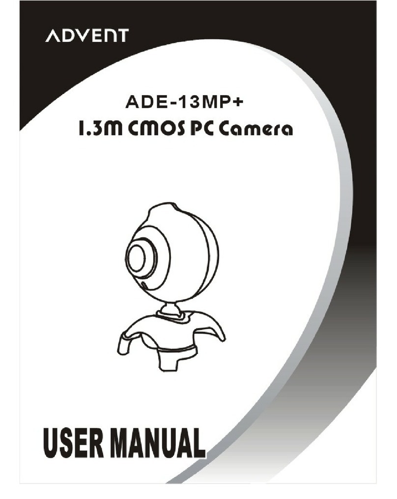 Advent ADE-13MP+ Manual de usuario