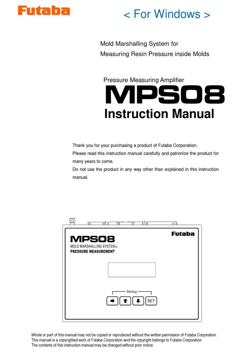FUTABA Mold Marshalling System MPS08 Manual de usuario