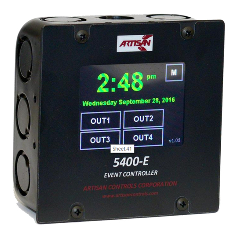 artisan 5400-E Manual de usuario