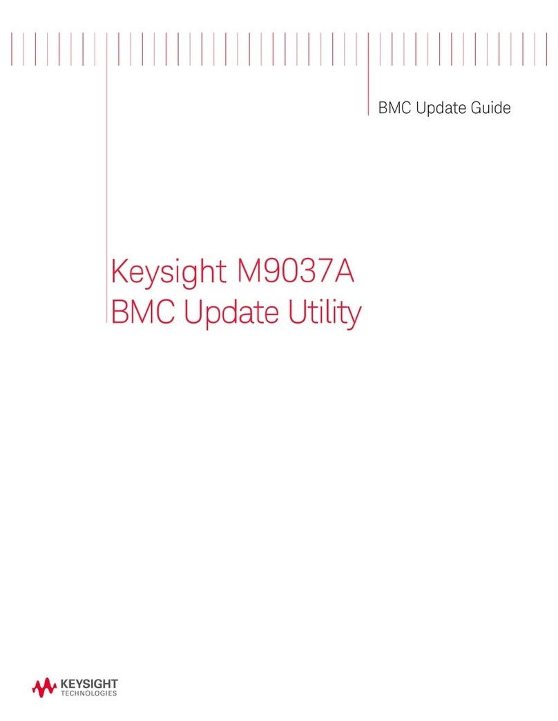 Keysight Technologies M9037A Instrucciones generales