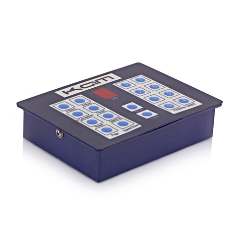 KAM LASER 60 Manual de usuario KAM LASER 60 Manual de usuario