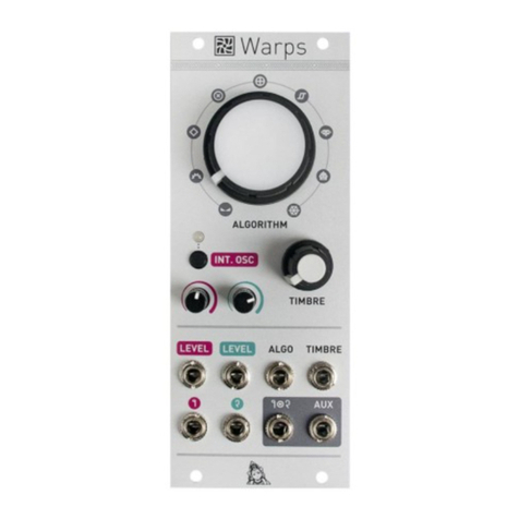 Mutable Instruments Warps Manual de usuario Mutable Instruments Warps Manual de usuario
