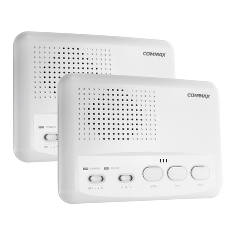 Commax WI-3SN Manual de usuario