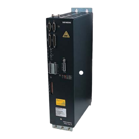 Siemens SIMODRIVE base line A Manual de usuario