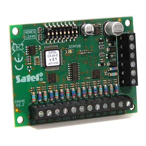 Satel CA-64 E Manual de usuario