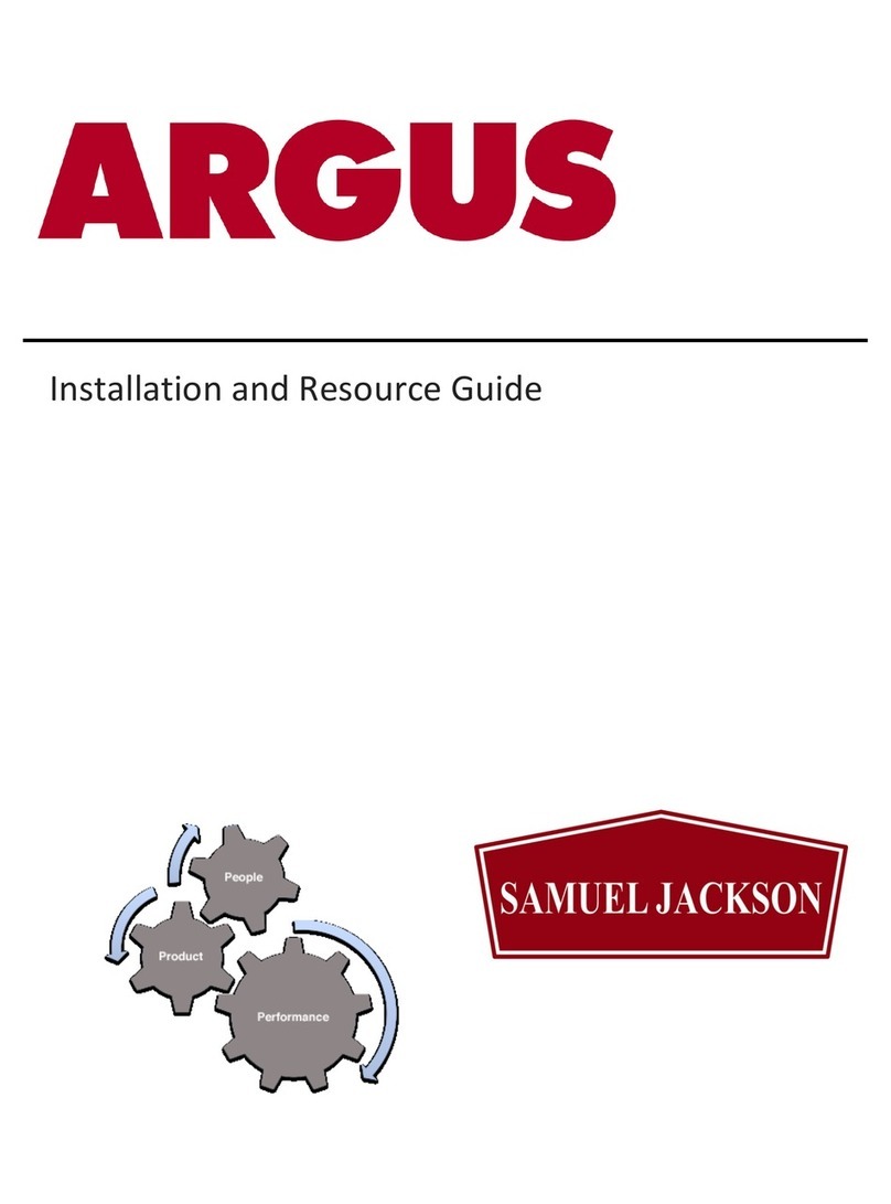 SAMUEL JACKSON Argus Manual de usuario
