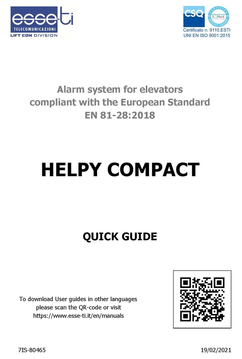 Esse-ti HELPY COMPACT Manual de usuario