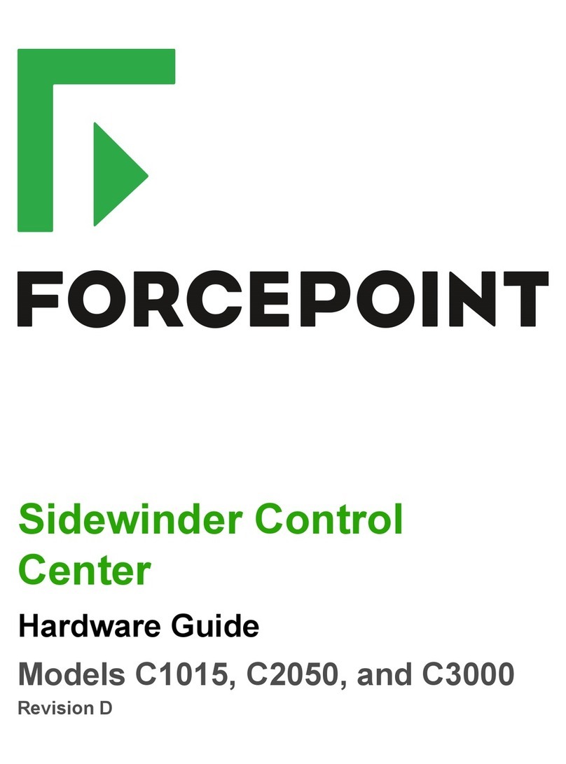 Forcepoint C1015 Instrucciones de instalación