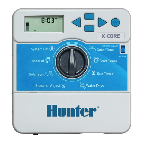 Hunter X-CORE XC-2 Manual de usuario
