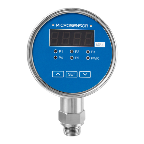 Microsensor MPM Series Manual de usuario