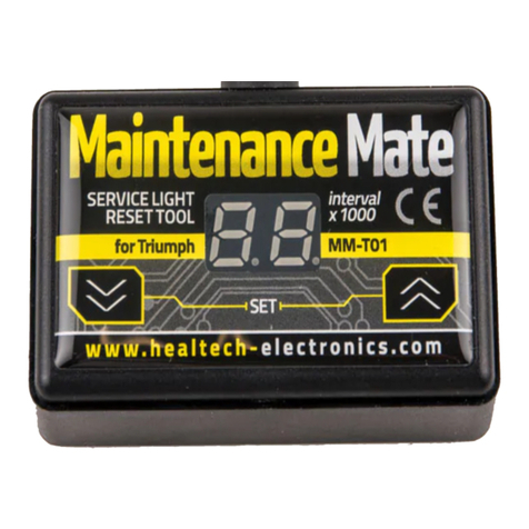HealTech Electronics Maintenance Mate Manual de usuario