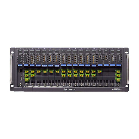technetix AIMA3000 Manual operacional technetix AIMA3000 Manual operacional