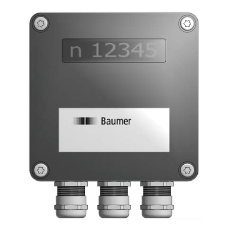 Baumer DS93 Manual de usuario