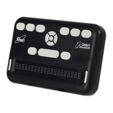 APH Orbit Reader 20 Guía de referencia