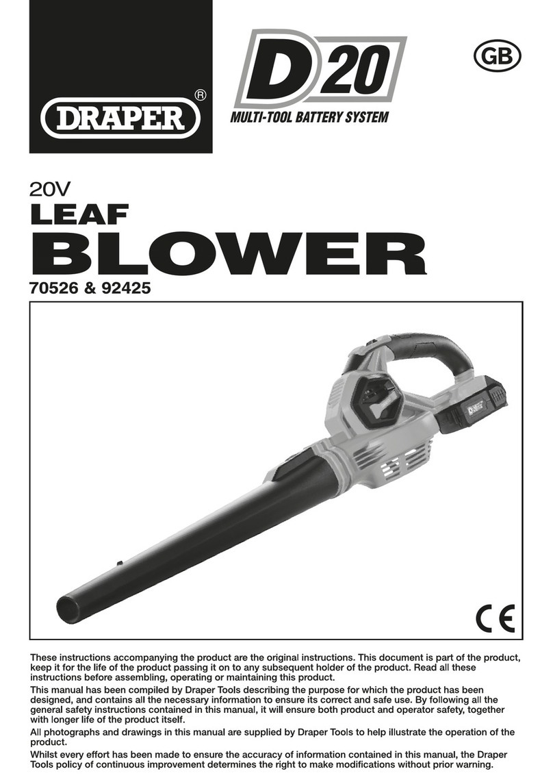 Draper 70526 Manual de usuario
