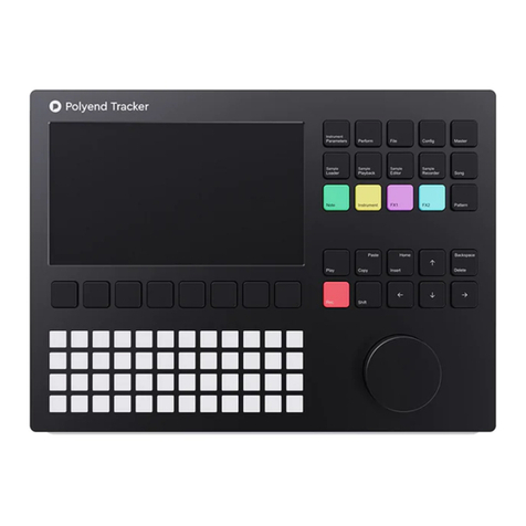 Polyend Tracker Manual de instrucciones