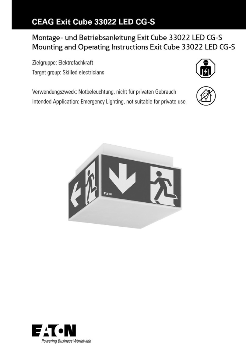 Eaton Exit Cube Manual de servicio