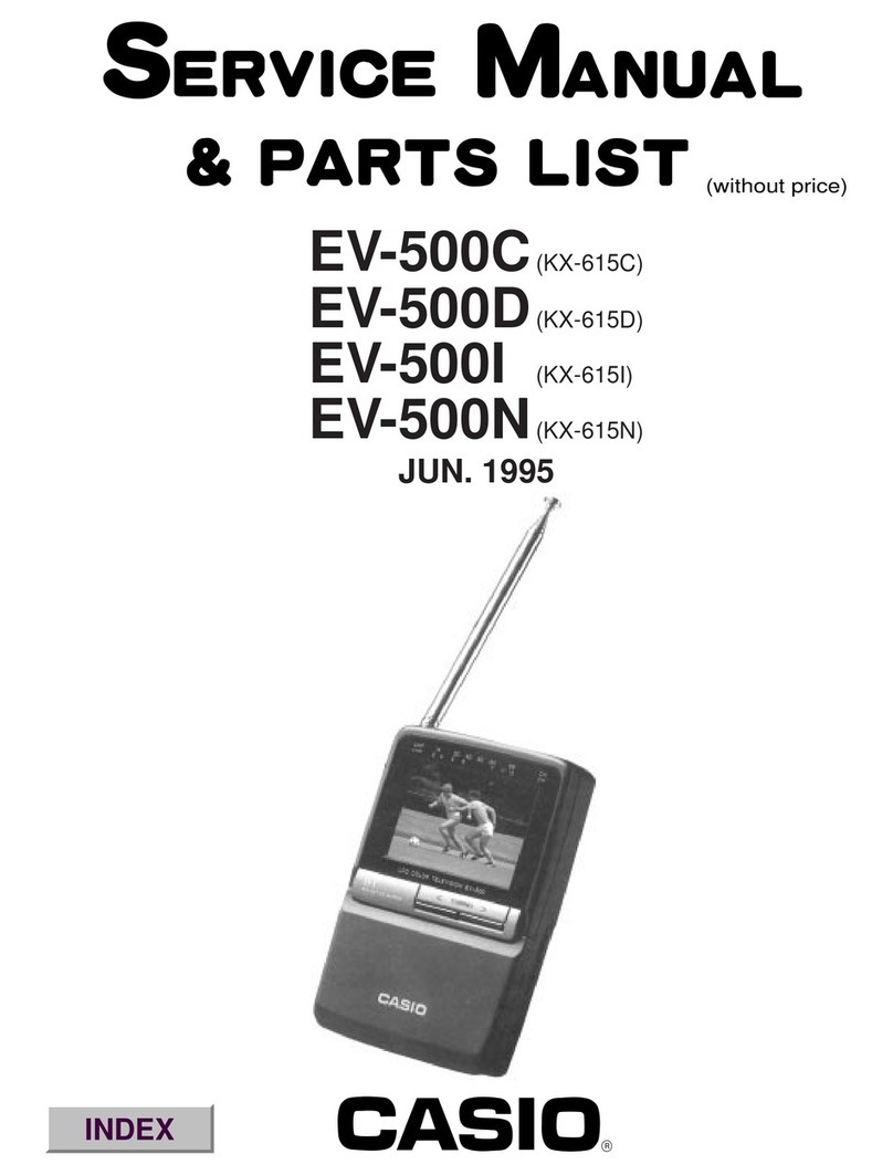 Casio EV-500C Guía de solución de problemas